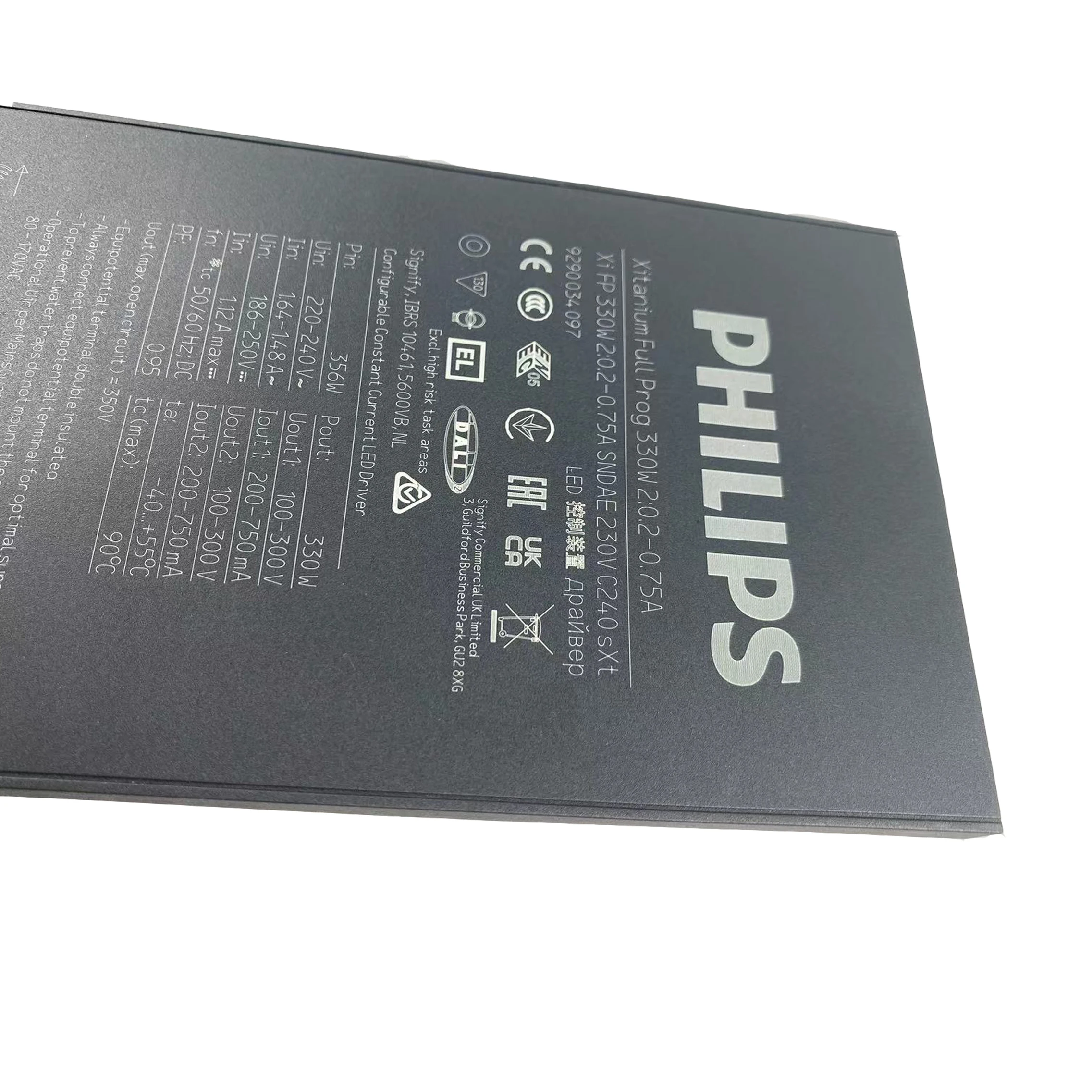 Xitanium FULL Prog LED Xtreme drivers Xi FP 330W 2:0.2-0.75A SNDAE 230V C240 sXt 929003409706