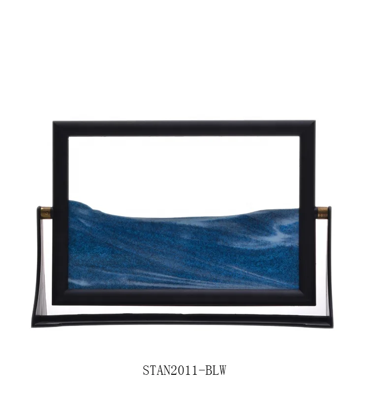 
dynamic sand picture flowing desktop art toys voted best gift colored liquid Moving sand art 