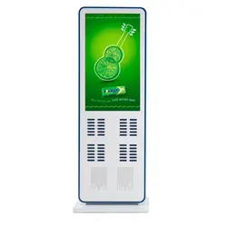 Made in China OEM Advertising Power Bank Rental Station with 48 pcs 5000 mAh 3 in 1 Cables Power Banks for Mobile Phone Charging