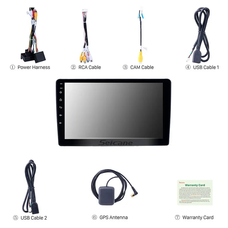 9 inch Android 11.0 Radio for 2001-2008 Peugeot 307 WIFI HD Touchscreen GPS Navigation support Carplay DVR OBD Rearview