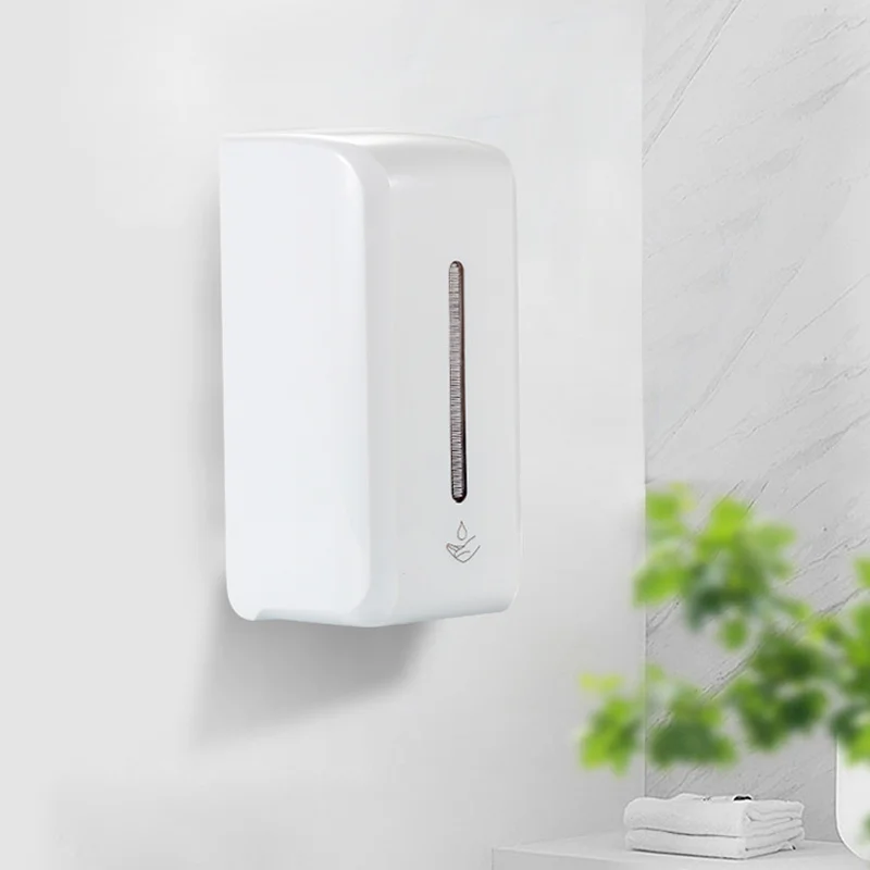 Luxury hotel 850ml ABS touch-free wall-mounted automatic soap dispenser sanitizer soap dispenser
