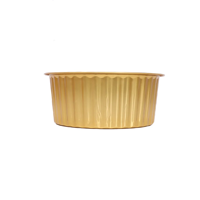 YOUXUAN Aluminum Foil Mini Loaf Pie Pans  with Lids Plate Container For Food