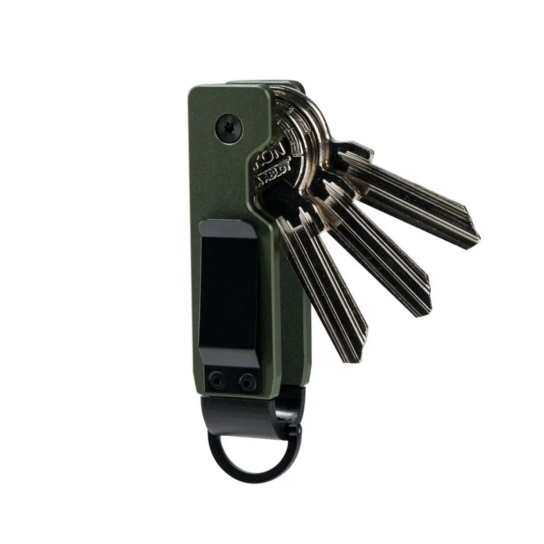 New Minimalist Innovative Keyholder Compact Metal Keychain Lightweight and Portable Aluminum Alloy Key Manager