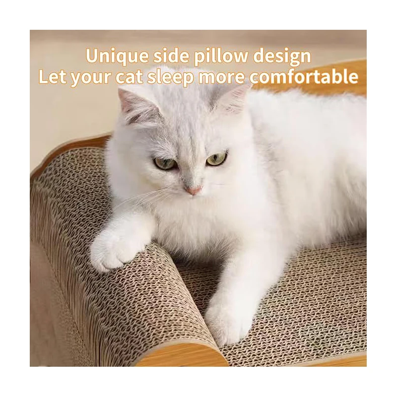 Cat House Cave with Cat Scratcher