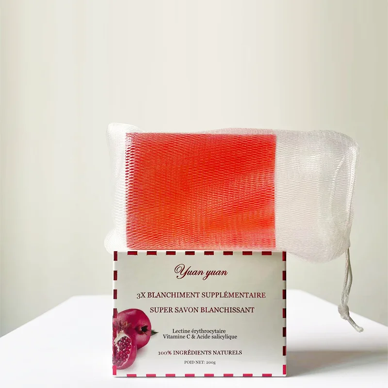 Hot sell  west African arbutin Vitamin C salicylic acid guava 24K extra Whitening soap