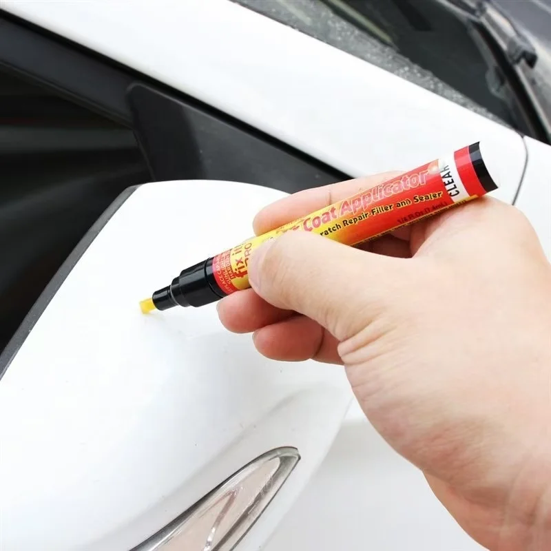 Automobile Paint Pen Car Scratch Repair Fix It Pro Clear Coat Applicator with Aluminum Tube