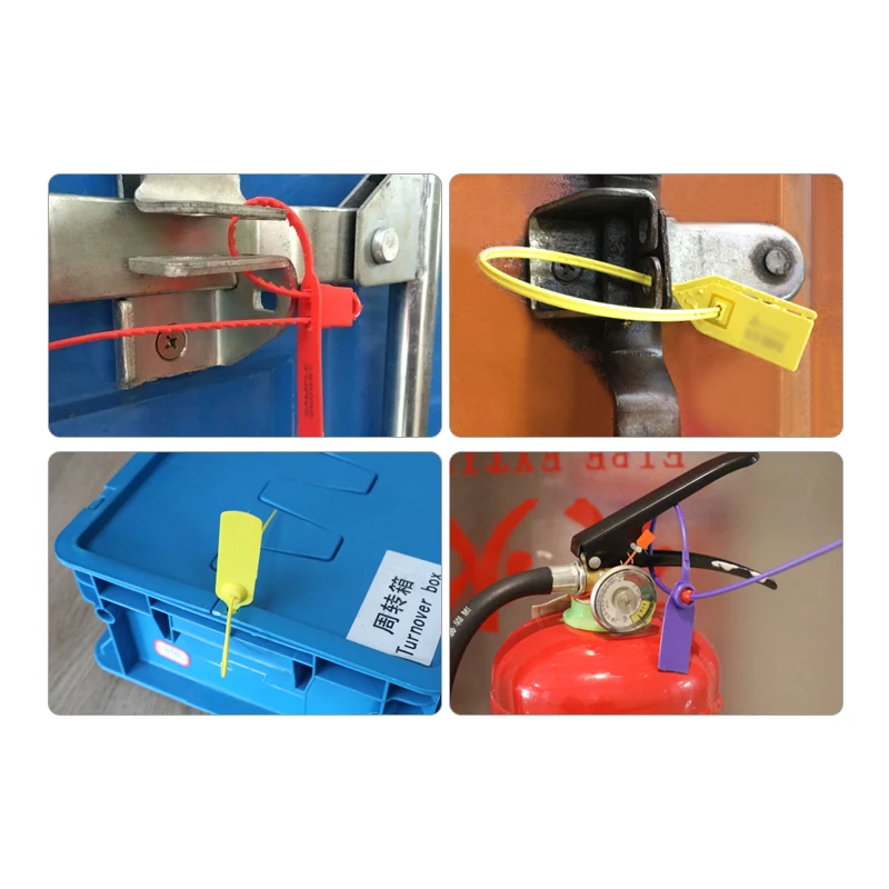 JCPS402  strap container plastic security seals plastic container hot seal packaging plastic seal