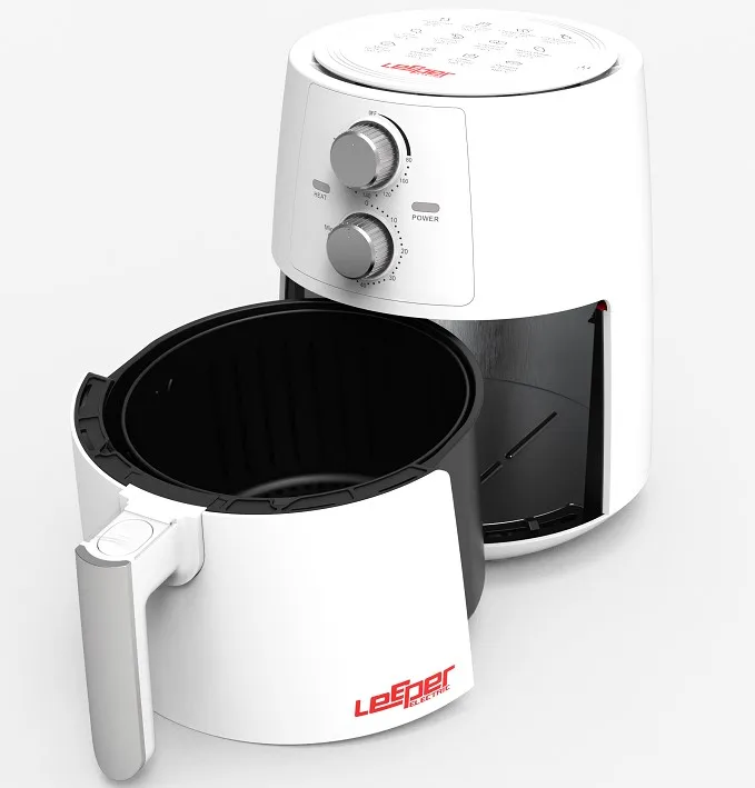 In stock knob control smart oil free 4.2l electric pot convection baking pizza oven air fryers fast delivery