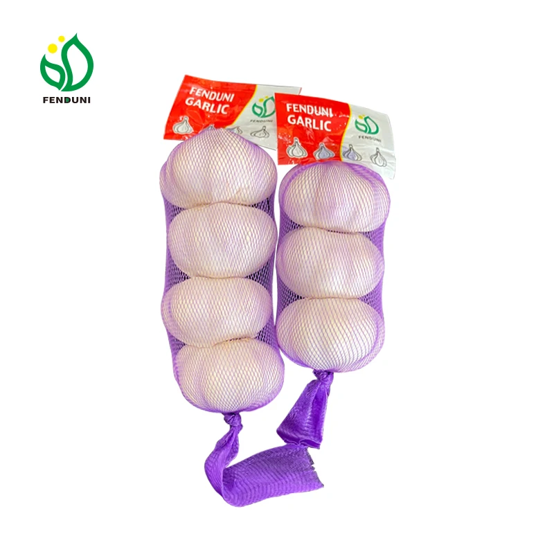 Supply China Garlic Harvest Fresh Garlic White Garlic in small package 3p/4p/5p