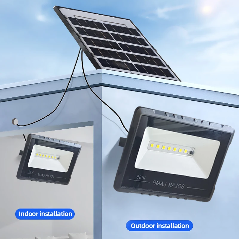 Экономичный отражатель прожектора на солнечных батареях