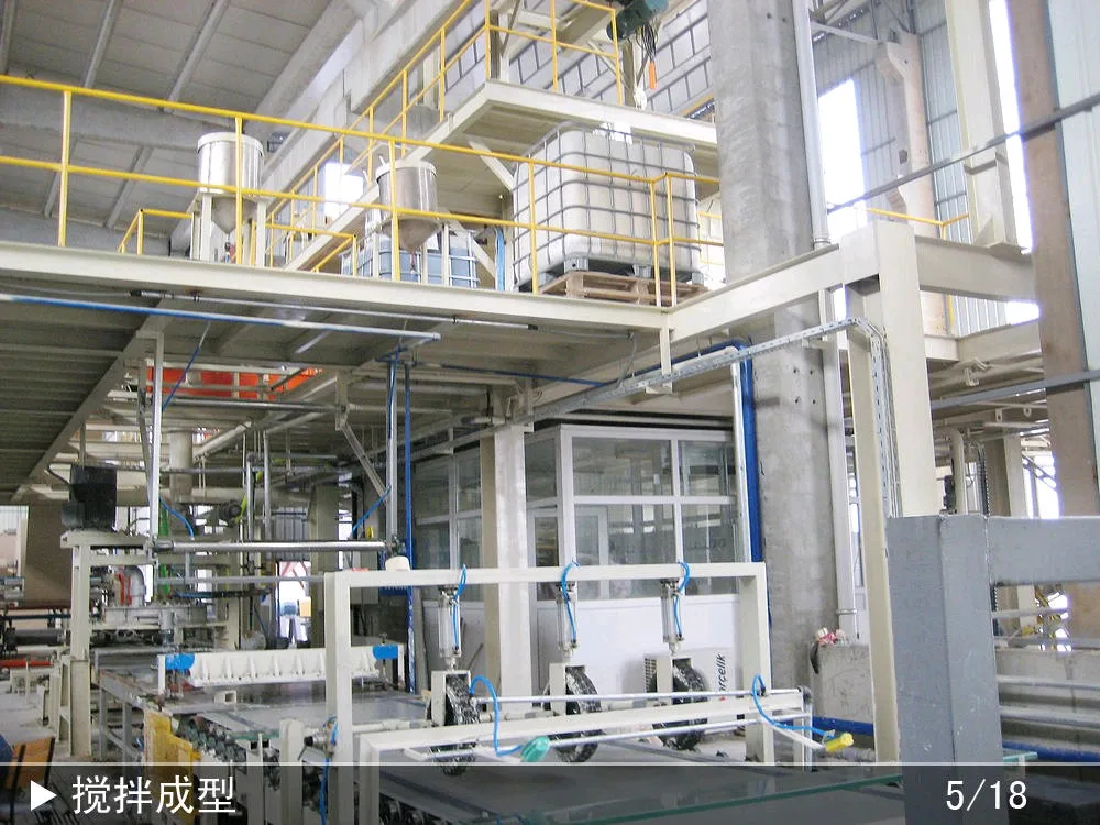 1Gypsum Plaster Sheet Board Whole Production Line Automatic Machine