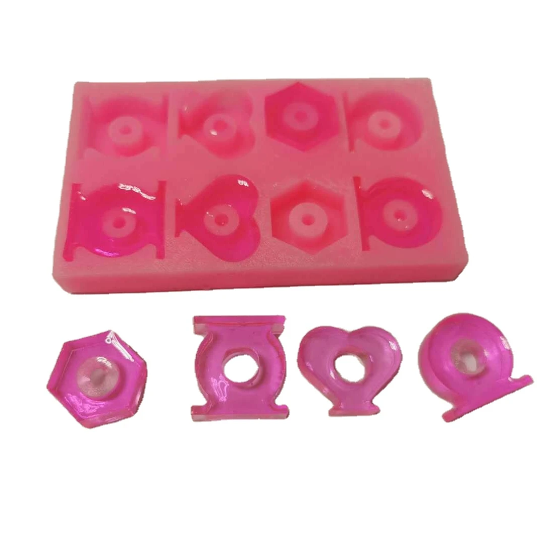 K032007 Silicone straw topper accessories mold universal straw mold accessories