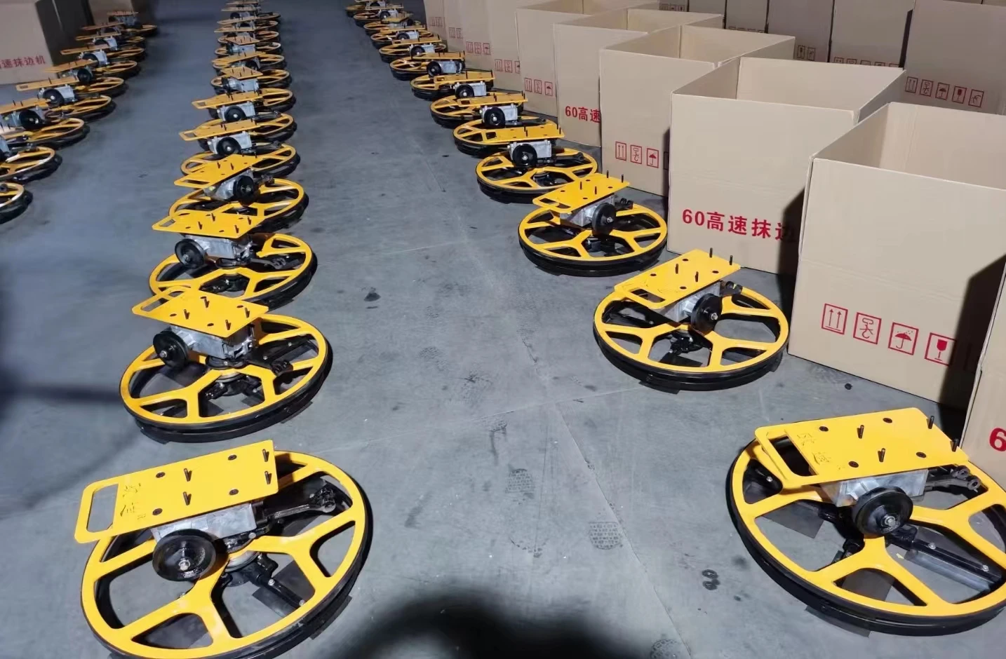 600 Trowel Floor Finishing Walk Behind Road and Concrete Trowel New Driving Power Trowel for Cement Concrete Surfa