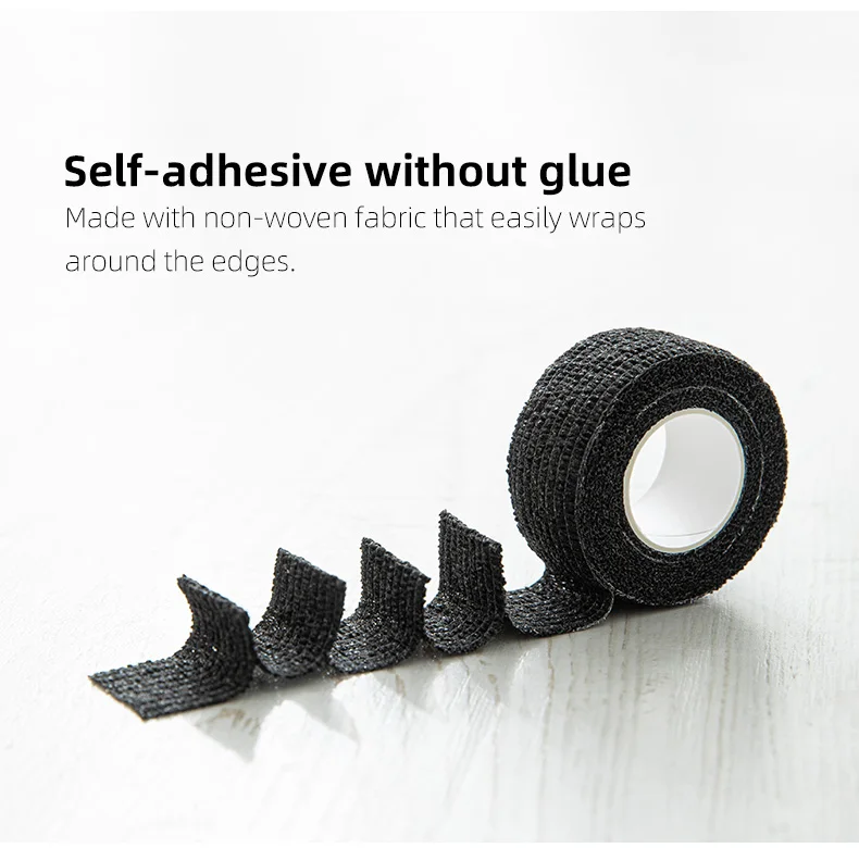 SHIMOYAMA Noiseless Reusable Without Glue Anti-slip Adhesive Safety Tape Chair Leg Floor Protectors for Any Furniture Legs