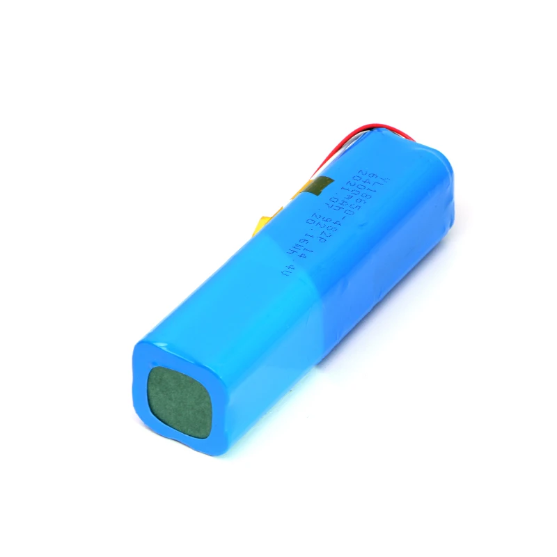 High quality lipo 18650 battery 4s2p 14.4volt  6400mah lithium 18650 battery pack