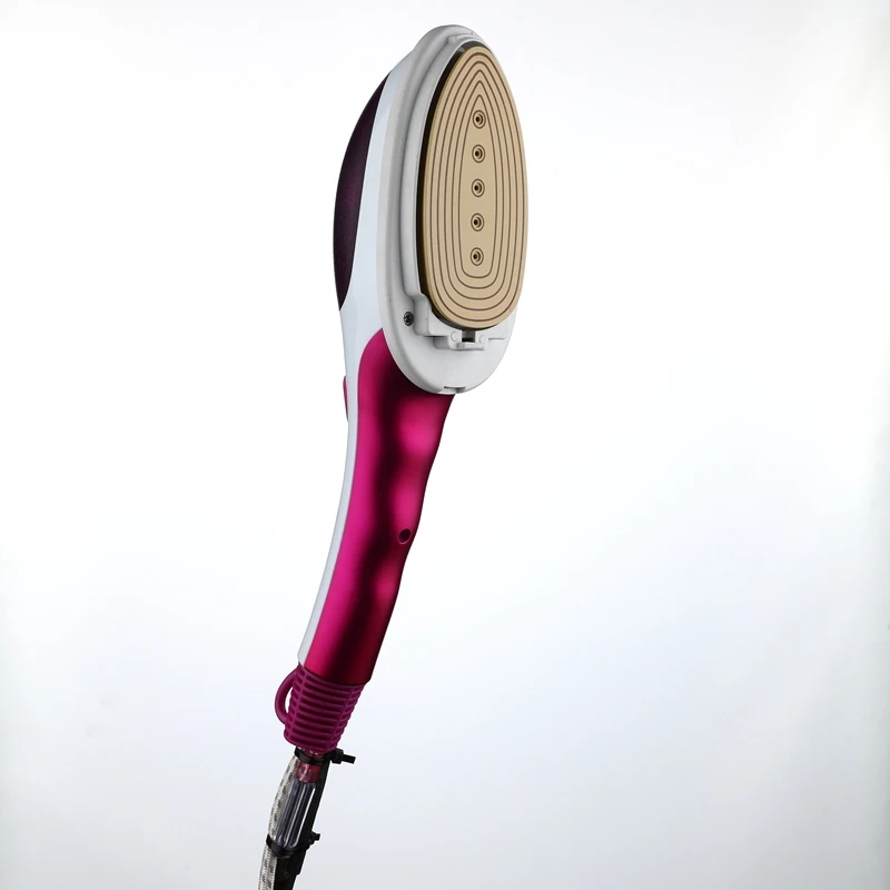 Fashion portable purple hand-held steam electromechanical iron travel brush multi gear temperature