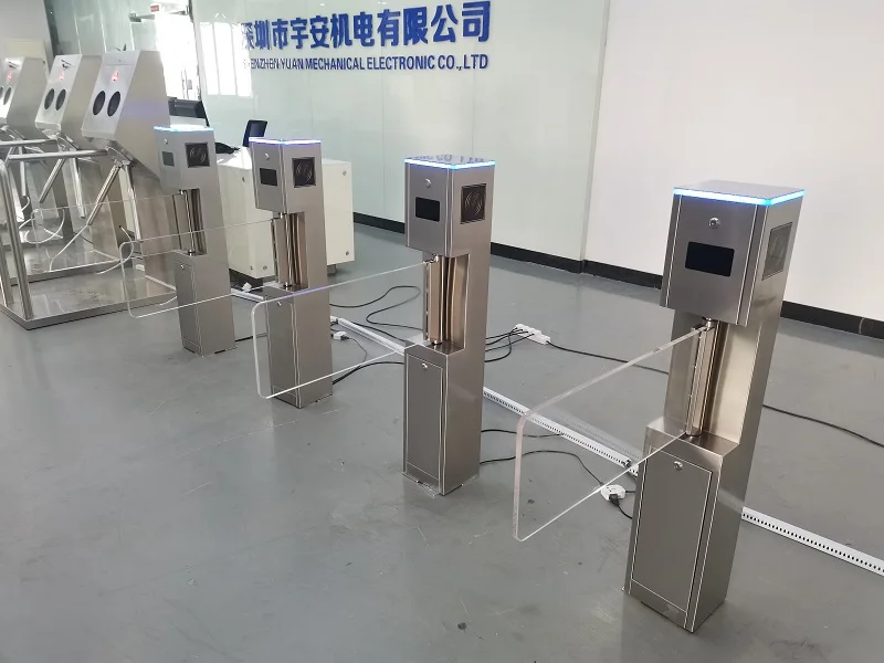 Охранные распашные двери с функцией распознавания лиц система контроля доступа кард-ридер для распашных ворот барьер