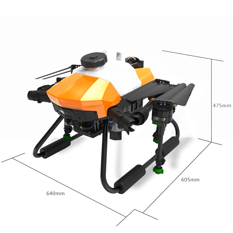 Сельскохозяйственный садовый распылитель Дрон DJI сельскохозяйственный Agras T16