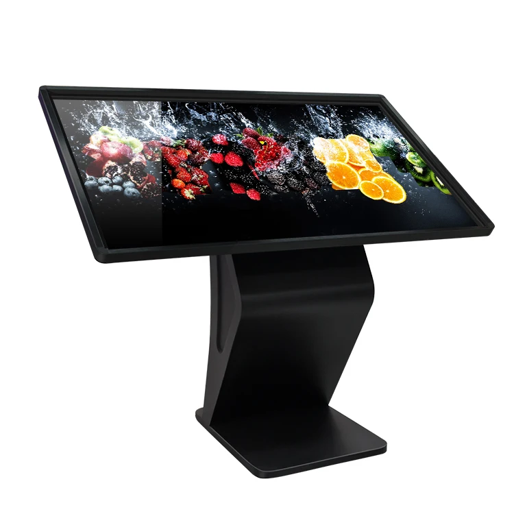 
49inch multitouch lcd digital sigange touchscreen interactive table tailored self service kiosk 