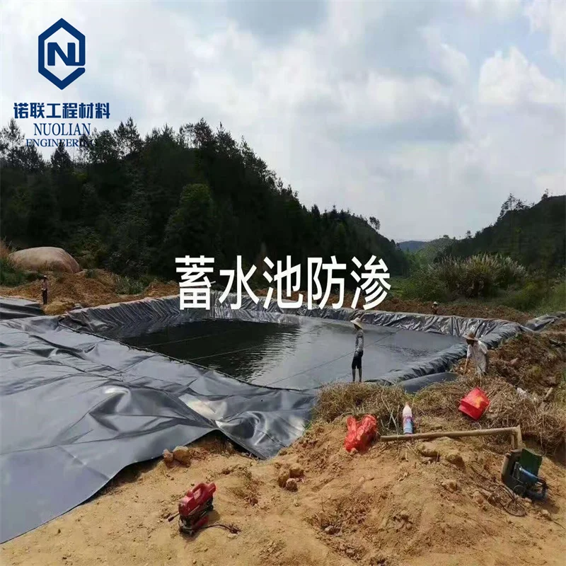 0.7mm, 1mm all new material HDPE Geomembrane Sheet for fishpond