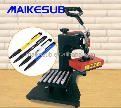 3d printer pen and baking pen heat press machine to customize your logo pen press machine