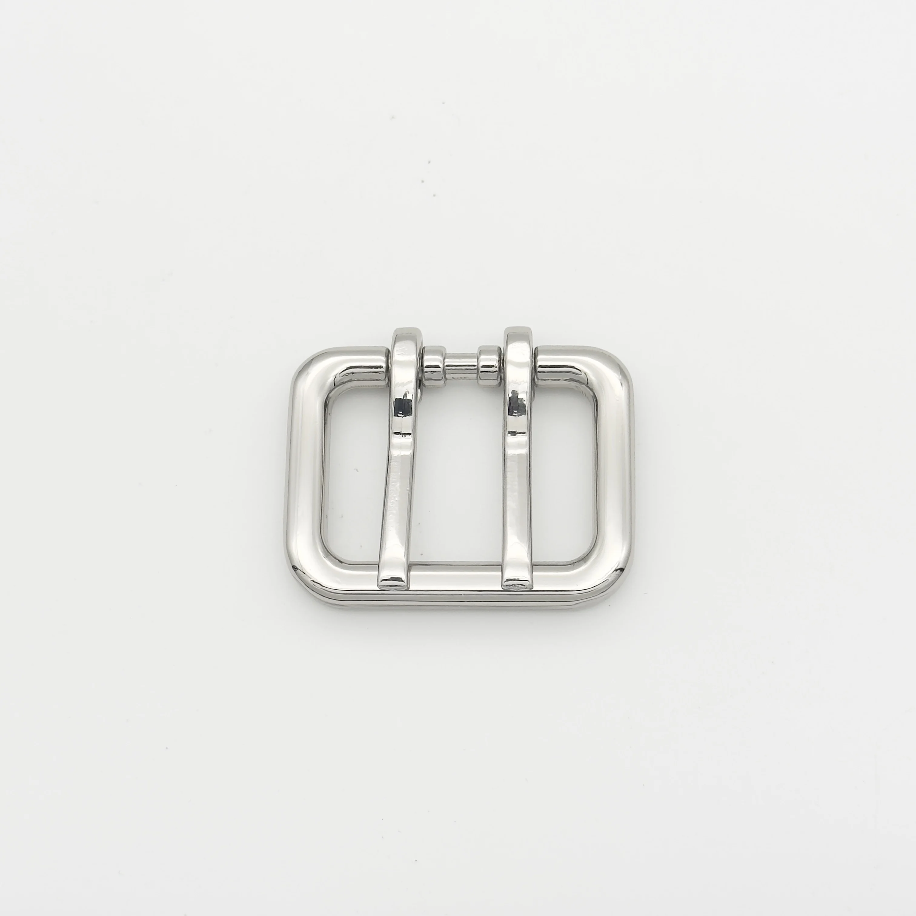 Factory Customized High Quality Bag Accessory Double Pin Belt Buckle Metal Roller Buckles