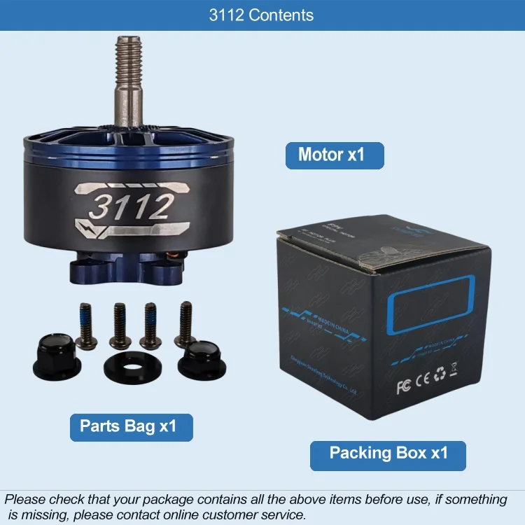 FPV Racing motor 3112 Brushless motor Practical remote control motor violent long distance flight