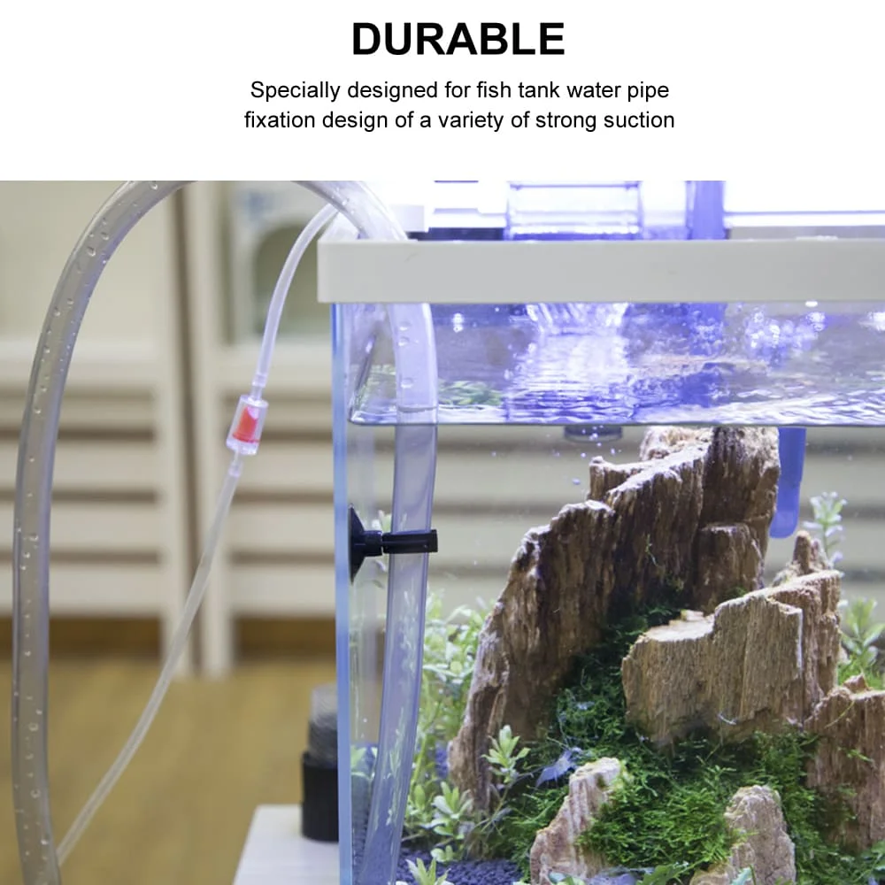 Aquarium Heater Suction Cups with Clips Supplier Air Hose Tube Holders Clamps for Fish Tank Aquarium Accessories