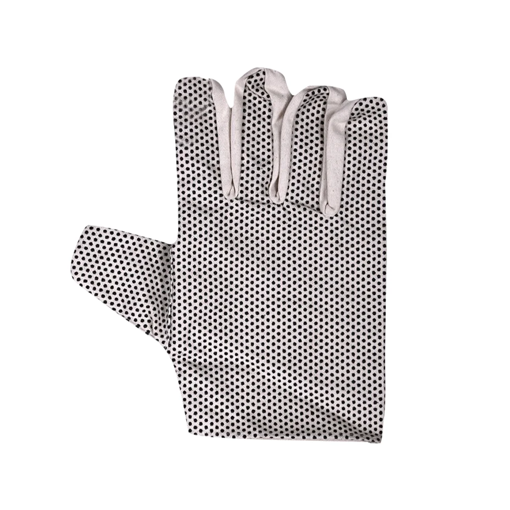 Canvas With PVC Dotted Hand Protection Safety Labor Slip Proof Lightweight General Purpose Work Gloves