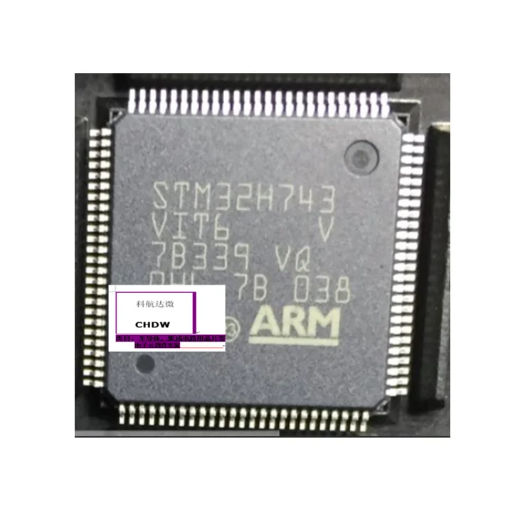 STM32H743VIT6 STM32H743VIT6 LQFP100 NEW AND ORIGNAL IN THE STOCK M7 series 32-bit microcontroller MCU microcontroller