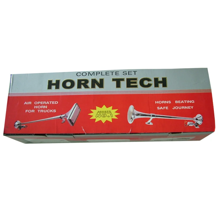 Zinc alloy 110-120 dB Single Trumpet Speaker 12V 24v Electric Air Train Horn Compressor For Car Truck