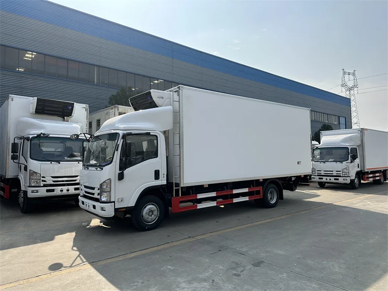 7 тонн 8 ISUZU холодной комнаты фургон для продажи