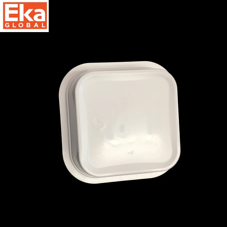 
Plastic High Barrier EVOH Disposable Tray 130ml Plastic Cup Wet Pet Food Packaging 