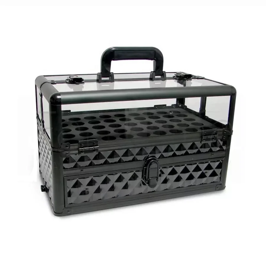 Manicure Makeup Organizer Box High Quality Outing Travel Cosmetic Bag Suitcases Nail Art Storage Box