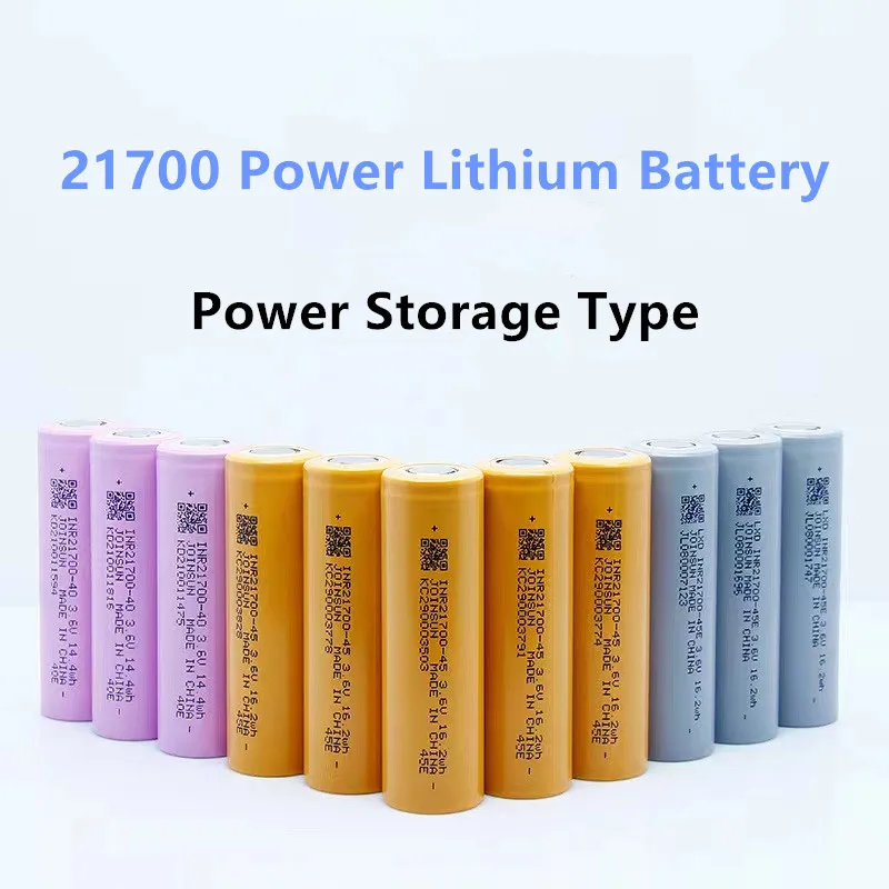 lithium ion Energy Battery Use Power Storage Type 21700 3.7V 40E 45E Lithium Battery
