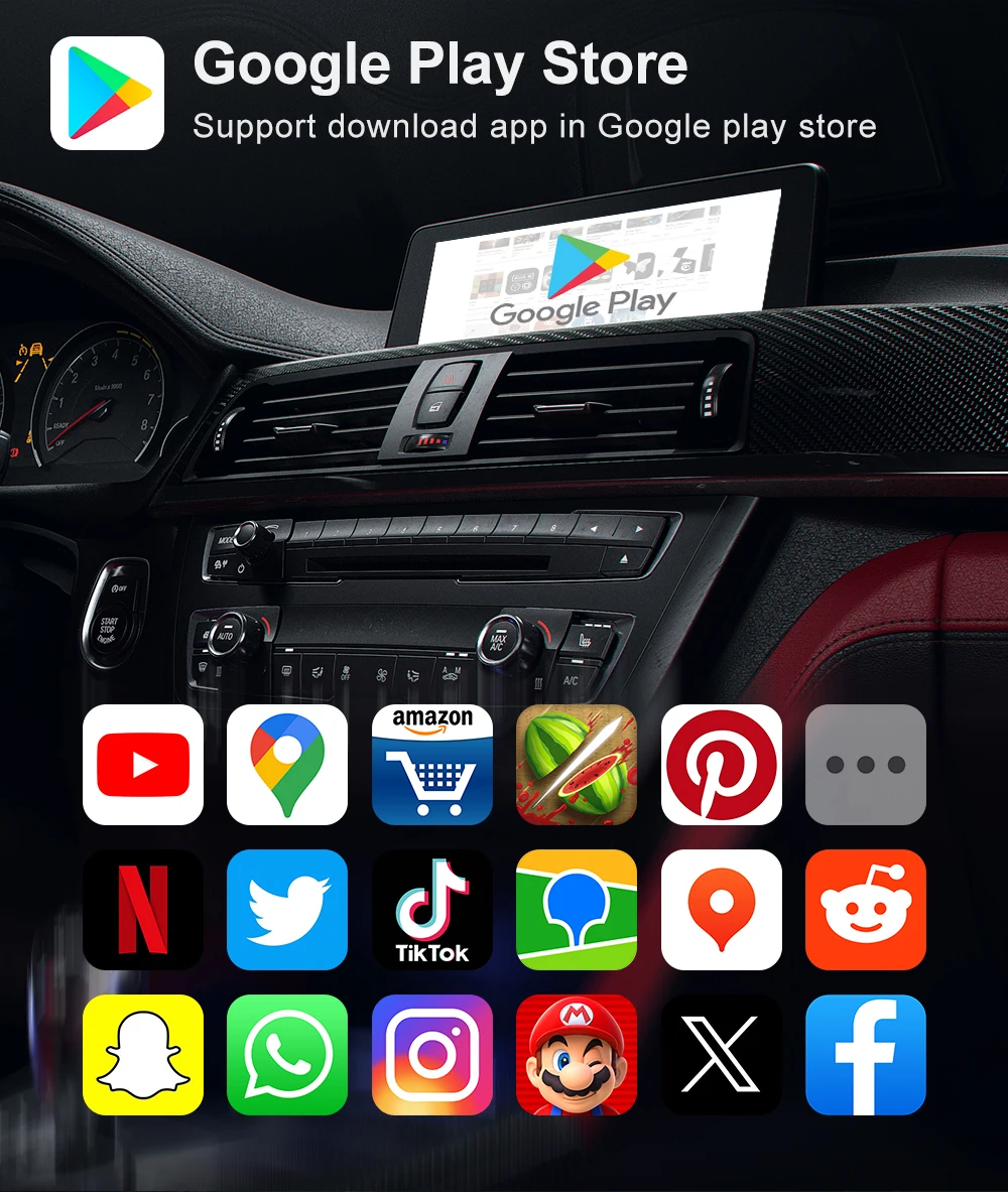 NEW streaming box Google Play Store 8+128GB carplay ai box for Deepal wireless carplay