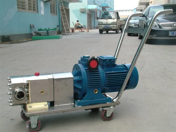 Grease Lube Oil/Cream/Jam Liquid Transfer Rotor Pump With Electric Servo Motor And PLC Metering Dosing Control System