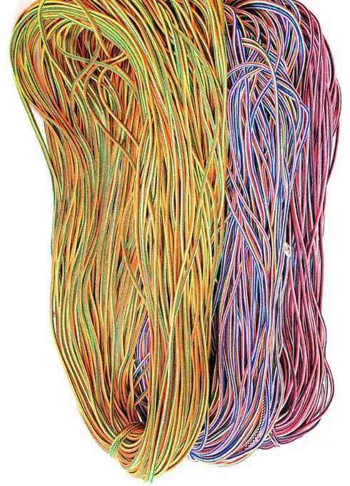 Fantastic Quality Custom Colorful Elastic Cord New Creative Rubber Polyester Latex High Usage for Shoes Bags Garments