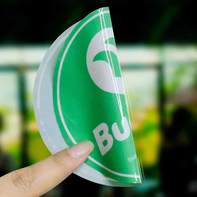 Custom printing waterproof self adhesive PVC static cling sticker for window decoration