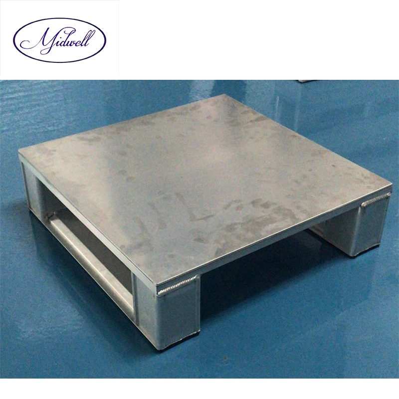 Heavy duty Customized Anti slip 1111  Logistic and Storage Customized Aluminium Alloy Pallet with flat top