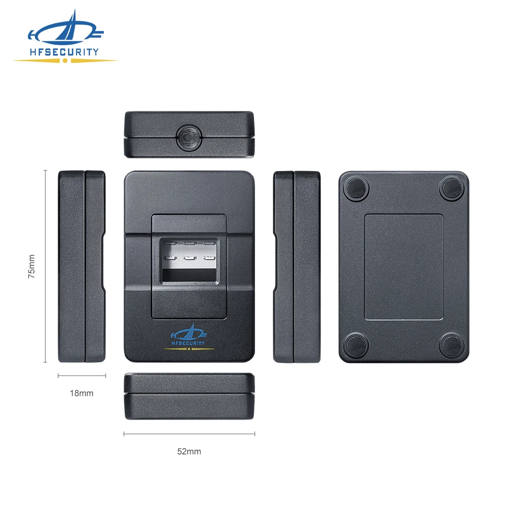 HFSecurity OS1000 Waterproof FBI Certified usb 500dpi Biometric fingerprint reader fingerprint scanner for identity verify