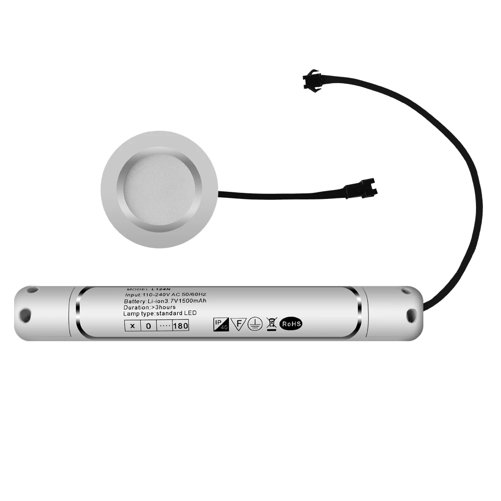 emergency Ceiling Recessed Battery Operation LED Spot Light