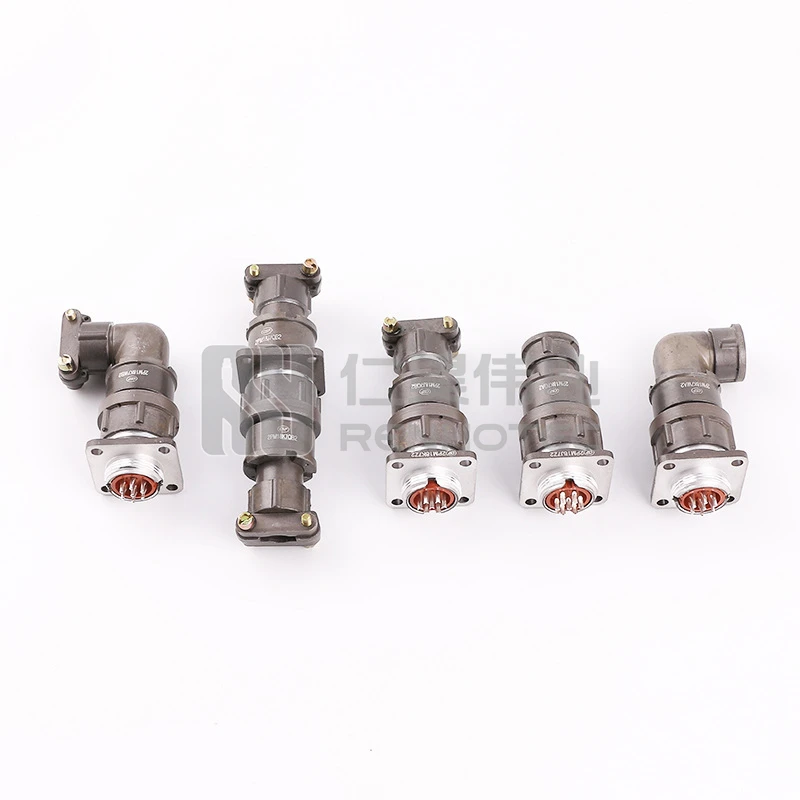 2PM24 Russian Standard Series Connector 19Pin Circular Straight Assembly for Radio Industrial