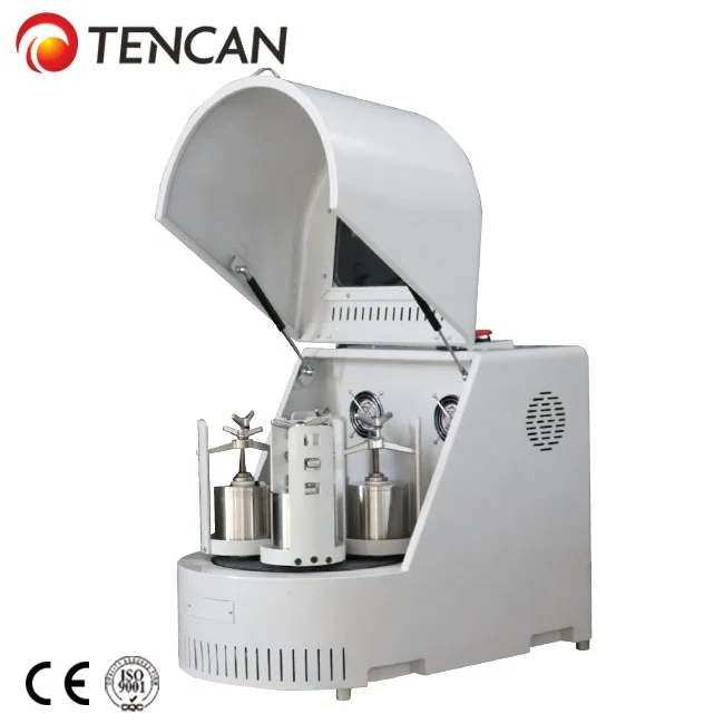 China Tencan 10L laboratory used bench-top powder grinding lab planetary ball mill,  laboratory ball mill grinder