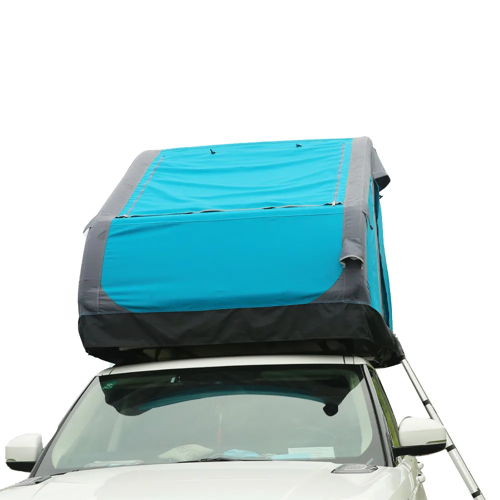 Mobile Sleeping On Roof Top Glamping Inflatable Fishing Car Tent