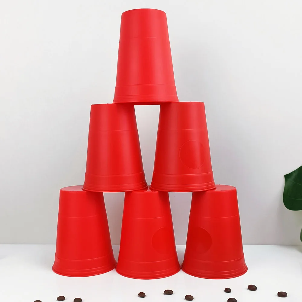 Promotional 16 oz Custom logo and color Stadium Cups Plastic Personalized wedding party event Beer pong cup