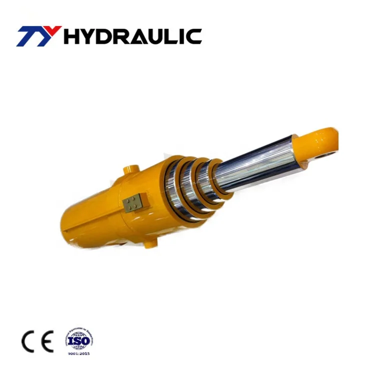 Custom Made 100 Ton 5 Stage Dump Truck Telescopic Hydraulic Cylinder