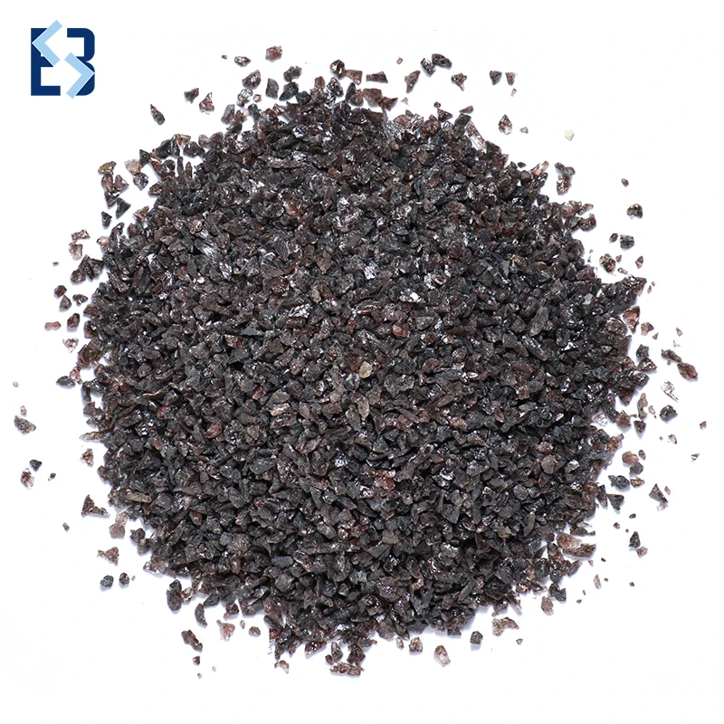 High Purity Al2O3 Brown Fused Alumina Factory Price For India BFA Brown Oxide Grits 16# 24#