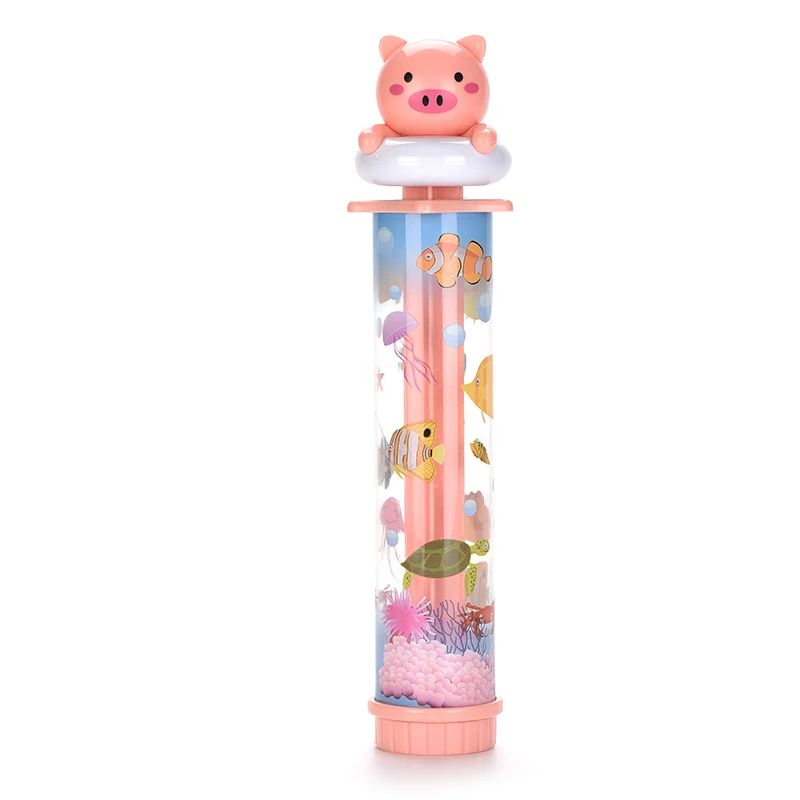 Cartoon small water gun double nozzle bathroom toys for kids 24m+