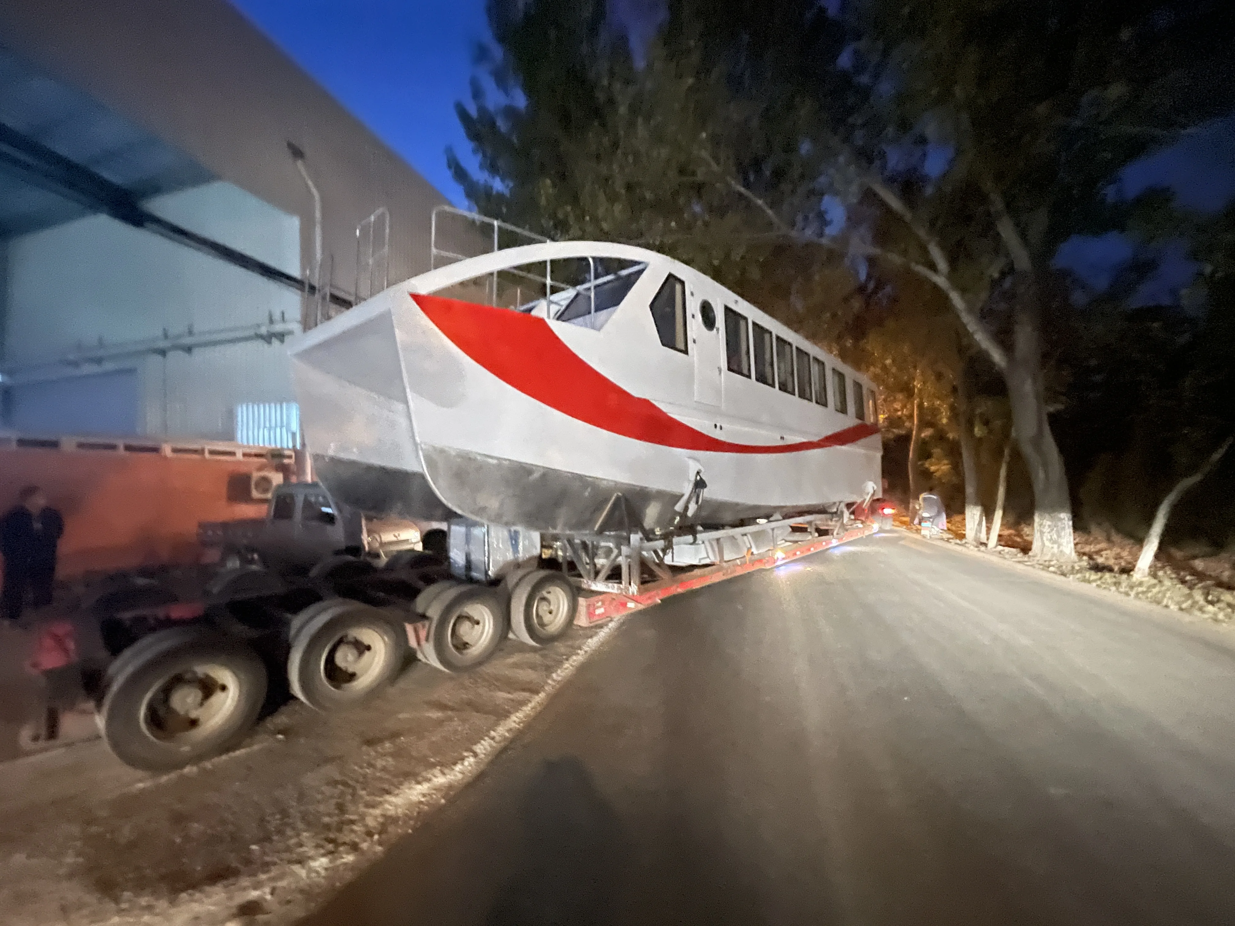 50ft 15m aluminium twin hull power catamaran water taxi speed tourist ferry passenger boat for sale